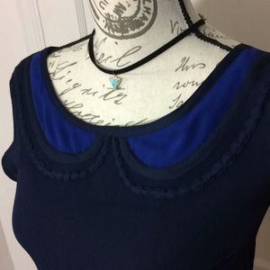 American Eagle Outfitters XS Navy Top EUC